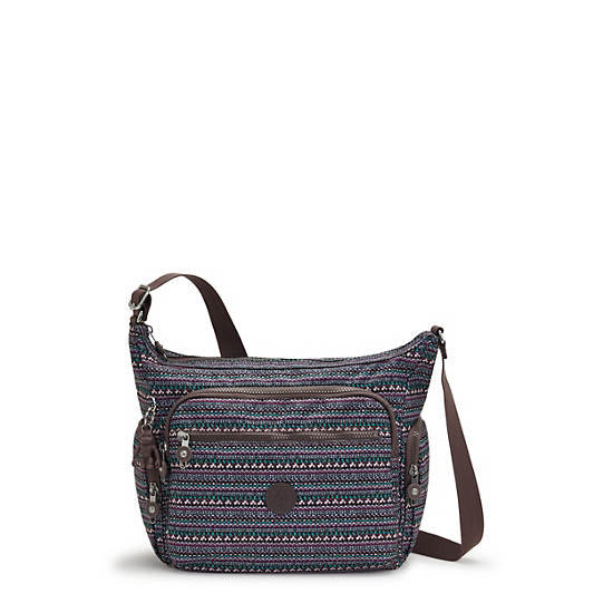 Bolsos Cruzados Kipling Gabbie Printed Taupe | MX 1162YX